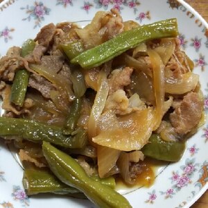 我が家の定番♪豚肉と玉ねぎの甘辛煮